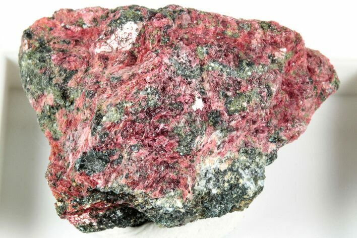 Rare, Vibrant Red Gillespite Specimen - Canada #317405